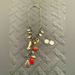 Lucky Brand Necklace and Earrings
